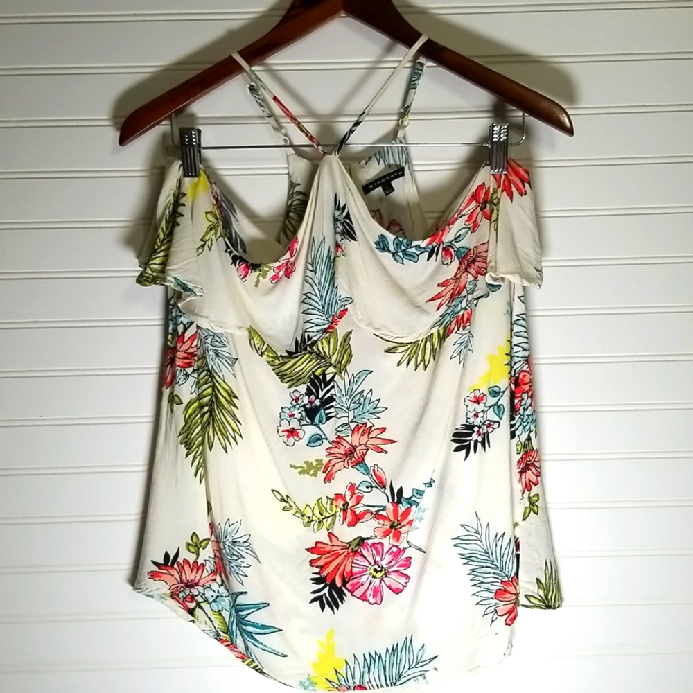 Staccato halter top floral L
